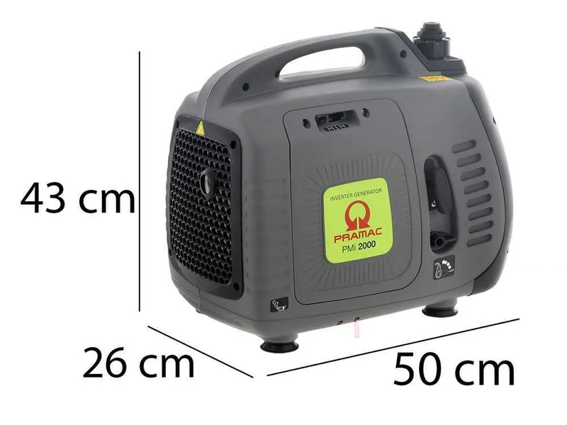Pramac PMi2000 - Groupe électrogène inverter 1.9 kW monophasé - silencieux