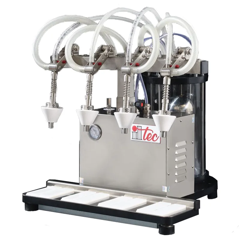 Il-Tec Ultrafiller 4 Tomate - Remplisseuse à dépression électrique pour liquides denses
