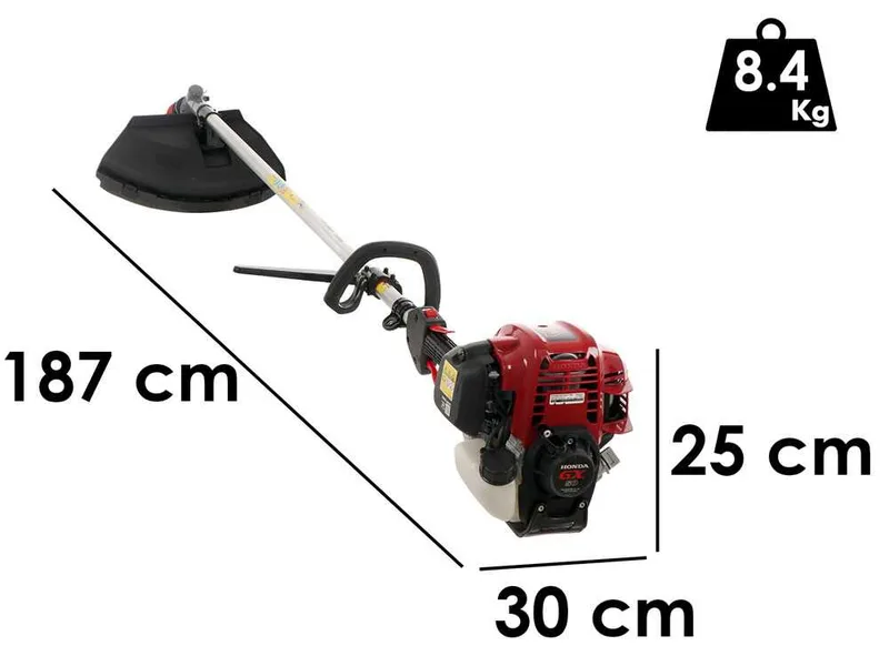 EuroMech HO 50C - Débroussailleuse à essence à 4 temps - Moteur Honda