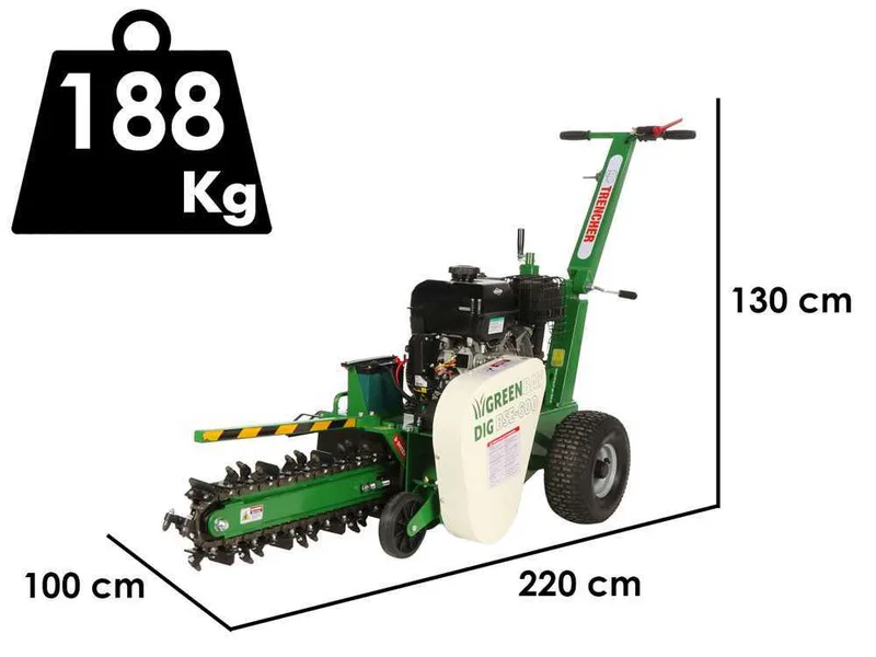 GreenBay DIG BSE-600 - Trancheuse de sols - B&S XR2100