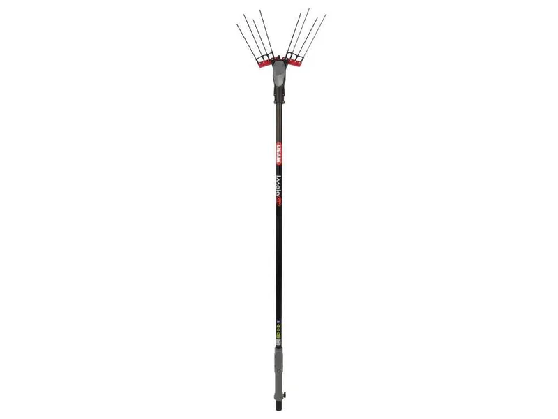 Lisam Imola GP - Peigne vibreur électrique à batterie de type automobile avec câble inclus - Perche fixe + rallonge 220/320 cm