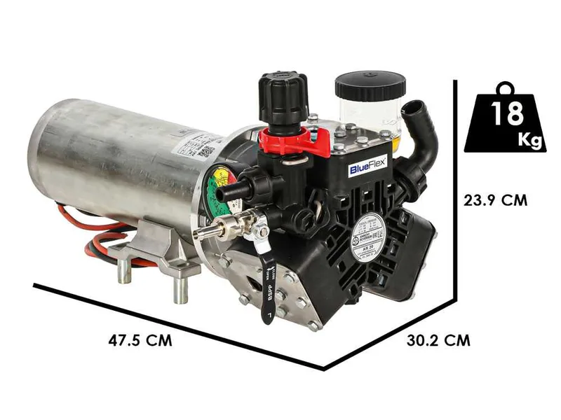 Annovi Reverberi ar 20 bp DC - Motopompe électrique pour pulvérisation - 12V - 8 bar - sans batterie