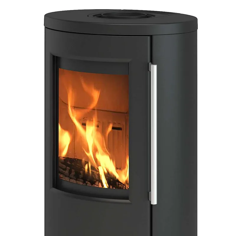 Poêle à bois TermaTech TT21RL Acier Noir