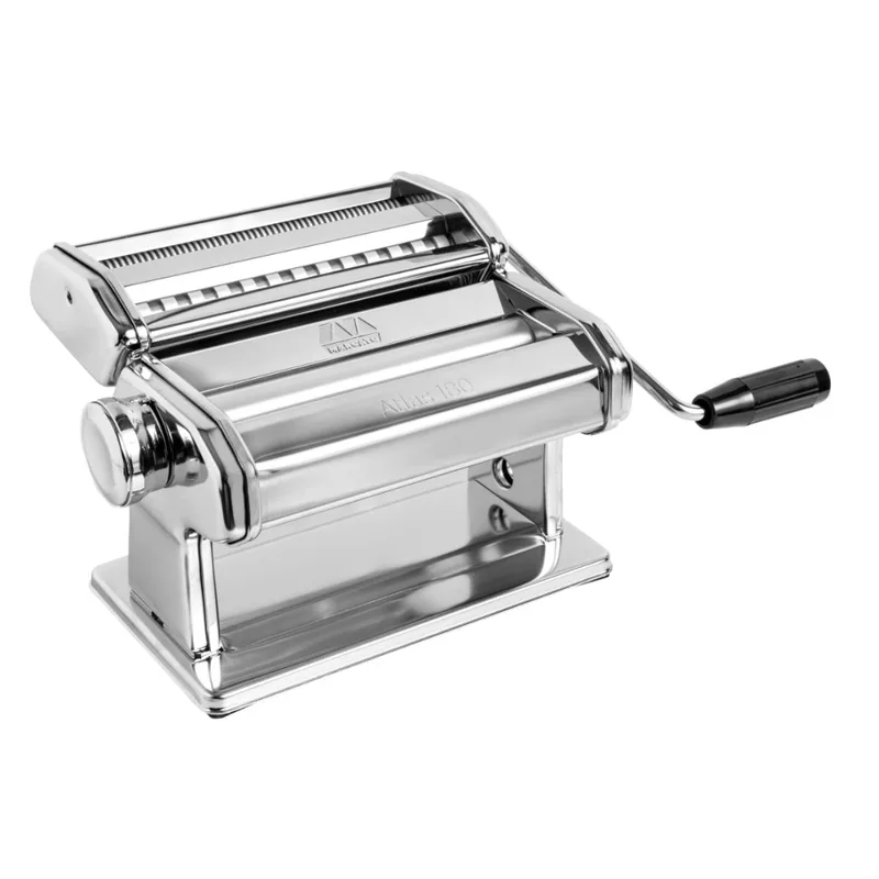 Marcato Atlas 180 Classic - Machine à pâtes manuelle en acier chromé