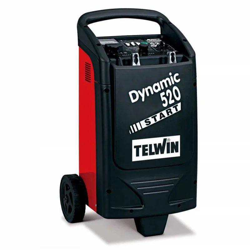Telwin Dynamic 520 Start - Chargeur de voiture et démarreur - batteries humides/démarrage-arrêt 12/24V