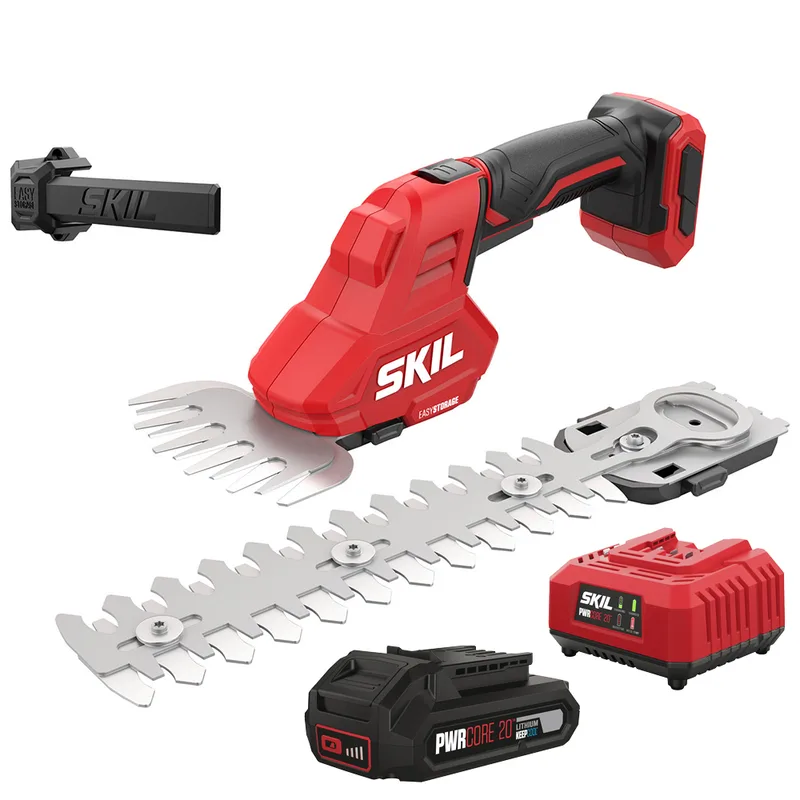 Skil 0630 CA - Cisaille à gazon à batterie - Taille-haie - 20V/2.5ah