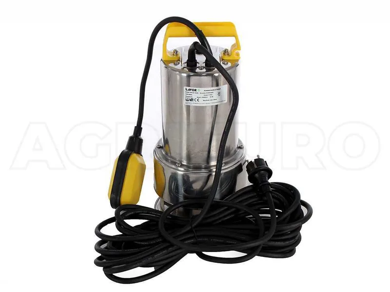 Pompe à immersion électrique pour eaux chargées Lavor EDS-M 15000 en métal - de 1100 watt