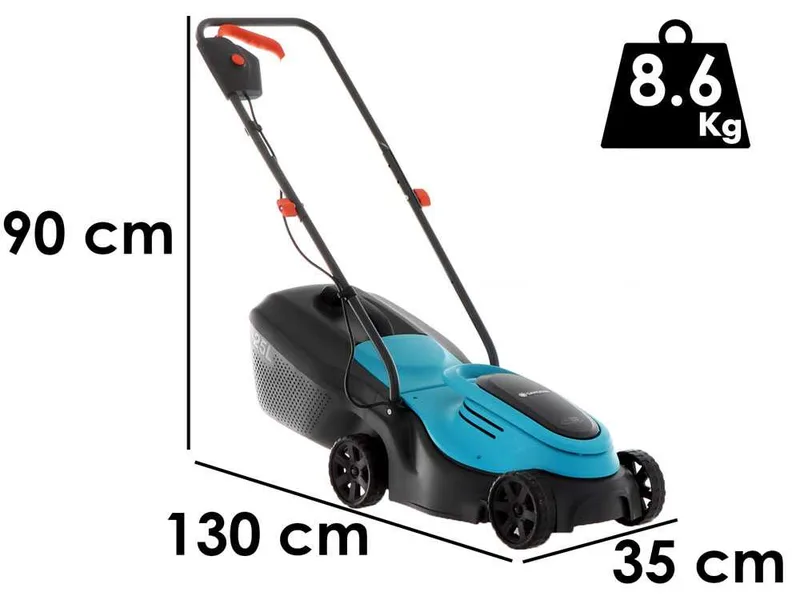 Gardena PowerMaX 30/18V P4A - Tondeuse à gazon à batterie - 18V/4Ah - Coupe 30 cm