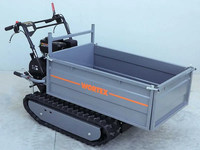 Brouette motorisée à chenilles Wortex SFL 500 - Caisson extensible avec charge de 500 Kg