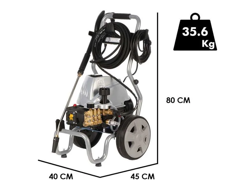 Annovi & Reverberi Blue Clean 1005K - Nettoyeur haute pression à eau froide - 180 bar max 900 l/h