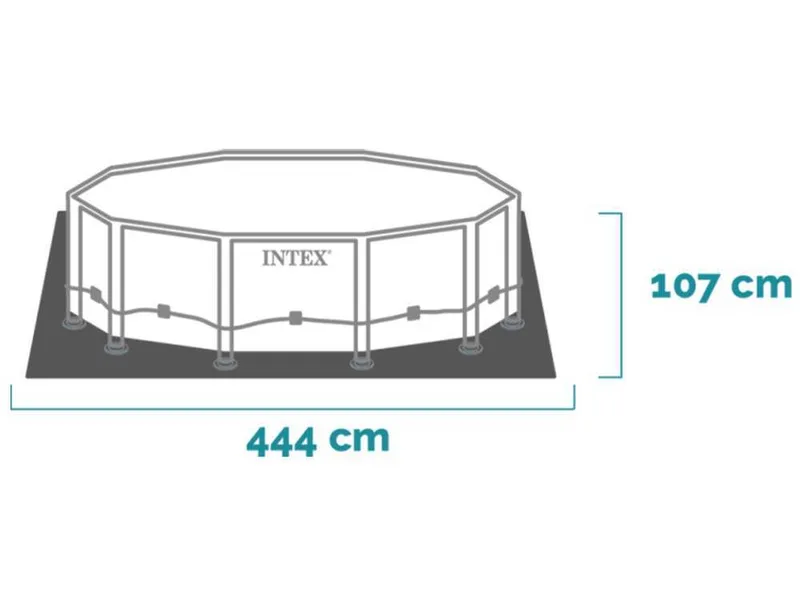 Intex Prisma Frame 26720NP - Ø427x107 cm - Piscine Ronde