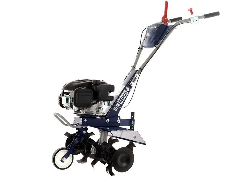 BullMach FLORA 60 - Motobineuse à essence 4,5 CV - Moteur Loncin 139 cm3