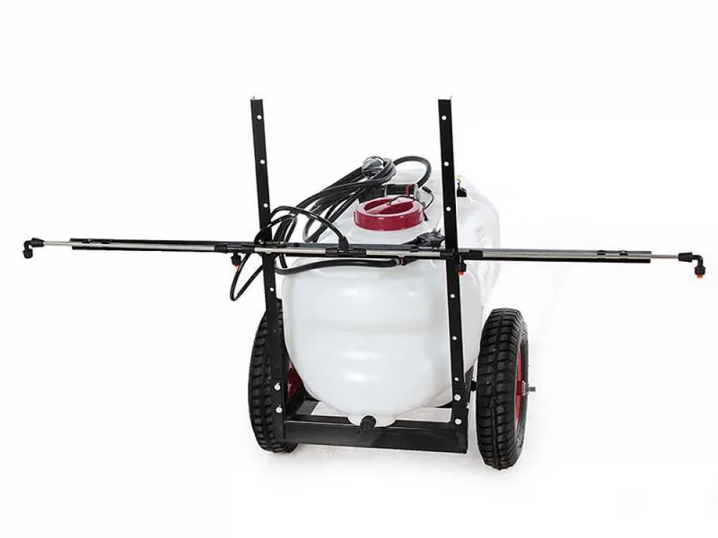 GeoTech CZ100D - Cuve de pulvérisation pour tracteur tondeuse - Pompe 12V - 100L