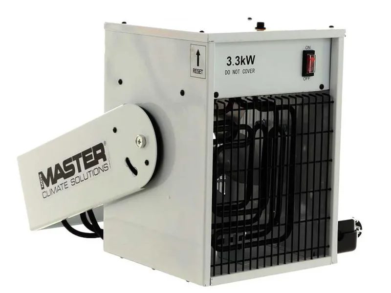Master TR 3D - Générateur d'air chaud électrique avec ventilateur - 3,3 kW - Unité de commande à distance