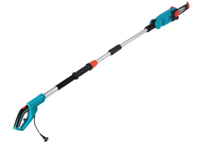 Elagueuse électrique sur perche de rallonge télescopique Gardena TCS 720/20 - scie à chaîne 20 cm