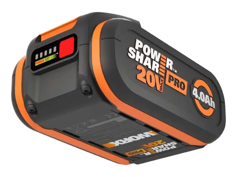 Worx WA3614 - Starter Kit batterie PRO 20V/4Ah + Chargeur de batterie rapide