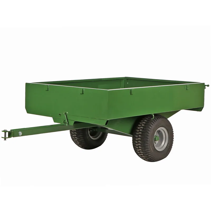 Francini FQ6 - Remorque en acier pour tracteur tondeuse - 150x110(h 25 cm)