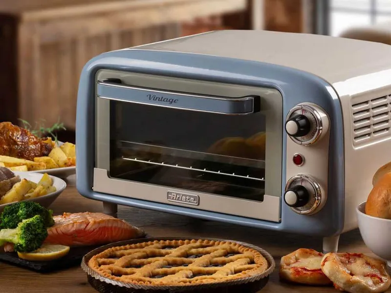 Ariete Vintage Céleste - Four électrique statique - 10 L 800 W