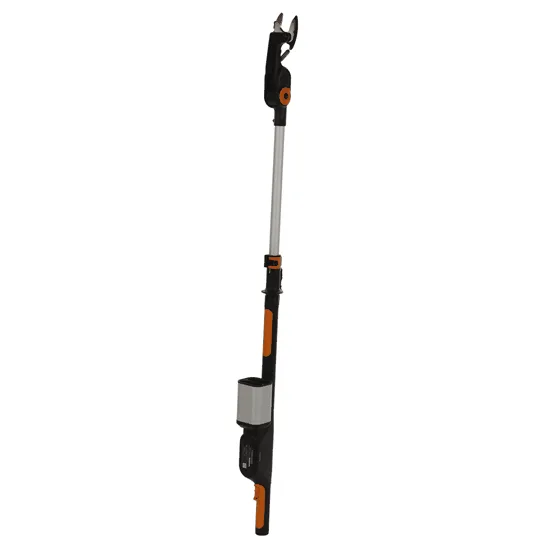 Fiskars eLopper Bypass - Échenilloir à batterie - 90/140 cm - 24V - 2x 12V 4Ah - Diamètre de coupe 32 mm