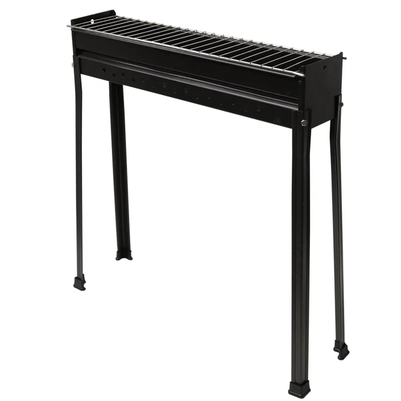 Mille BBQ-80 Classic - Grille pour brochettes à charbon - 80x15 cm