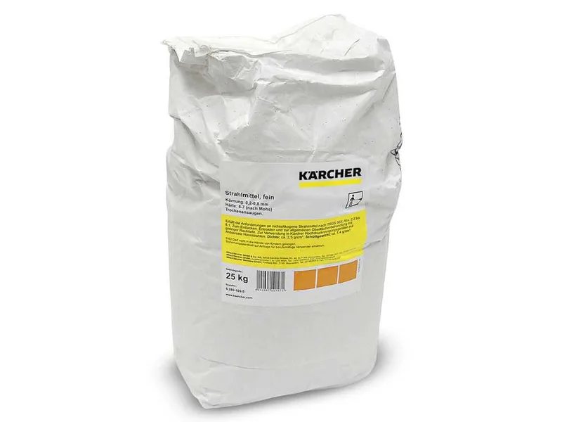 Sable de sablage EN sac de 25 KG - pour nettoyeurs haute pression à eau froide Karcher