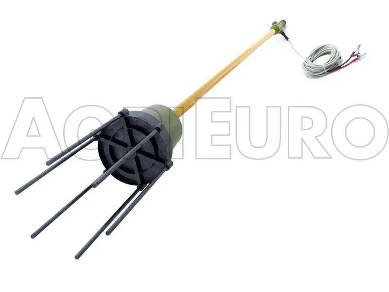 Oliviero Synthesis - Peigne vibreur électrique à batterie de 180 cm avec perche fixe en aluminium