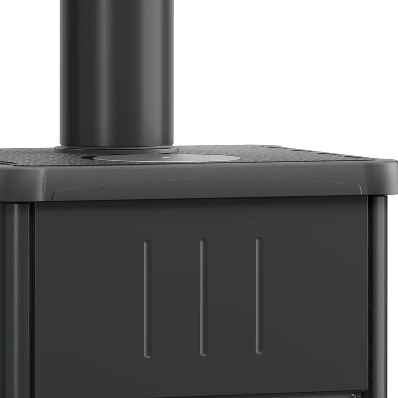 La Nordica Concita 16 poêle à bois acier anthracite-noir