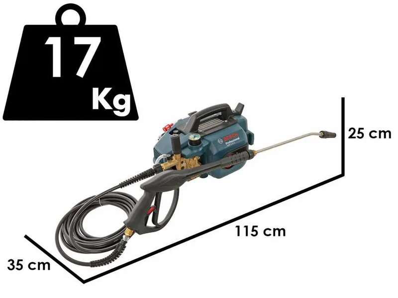 Bosch Professional GHP 5-13 C - Nettoyeur haute pression à eau froide - 140 bar - 522 l/h