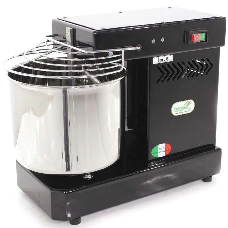 Pétrin à spirale professionnel Famag IM 8 avec capacité de pétrissage de 8KG - NOIR