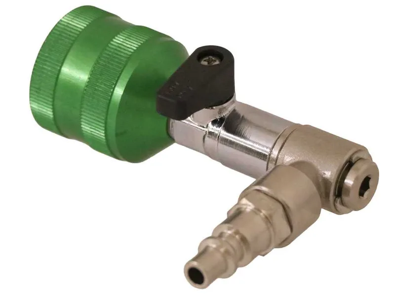 Bague de serrage avec robinet pour perches de rallonge
