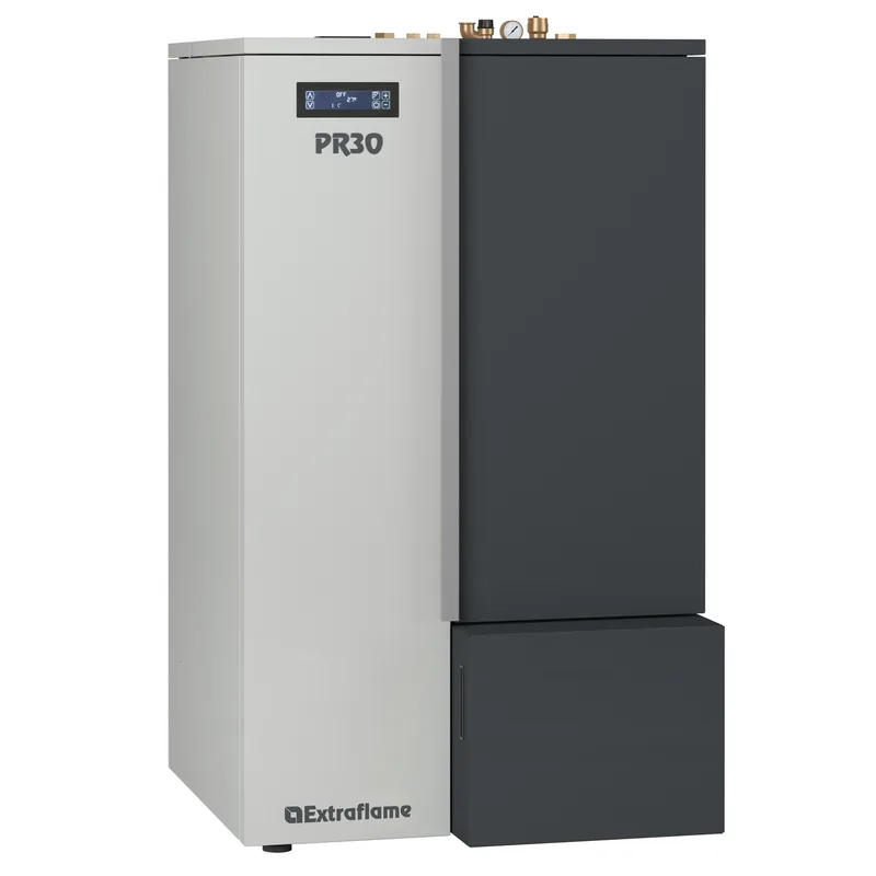 Extraflame Evolution Line PR30 Chaudière à granulés Acier Blanc-Gris