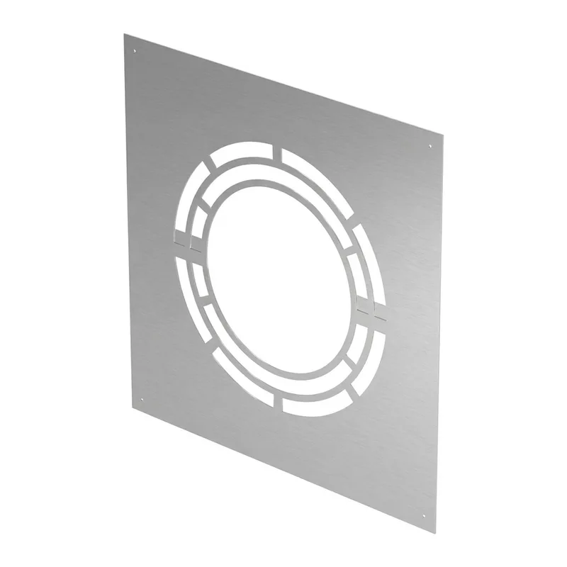 Schiedel Plaque de finition pour ventilation arrière 30-45° Ø 130 mm
