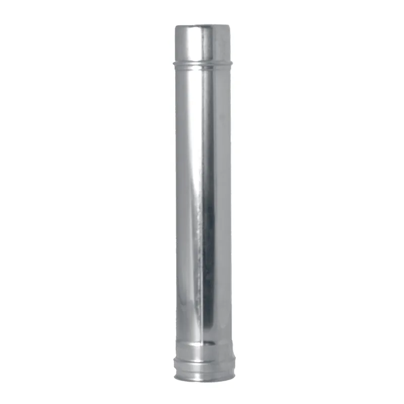 Raik conduit de fumée / tuyau de poêle 80mm - 500mm INOX
