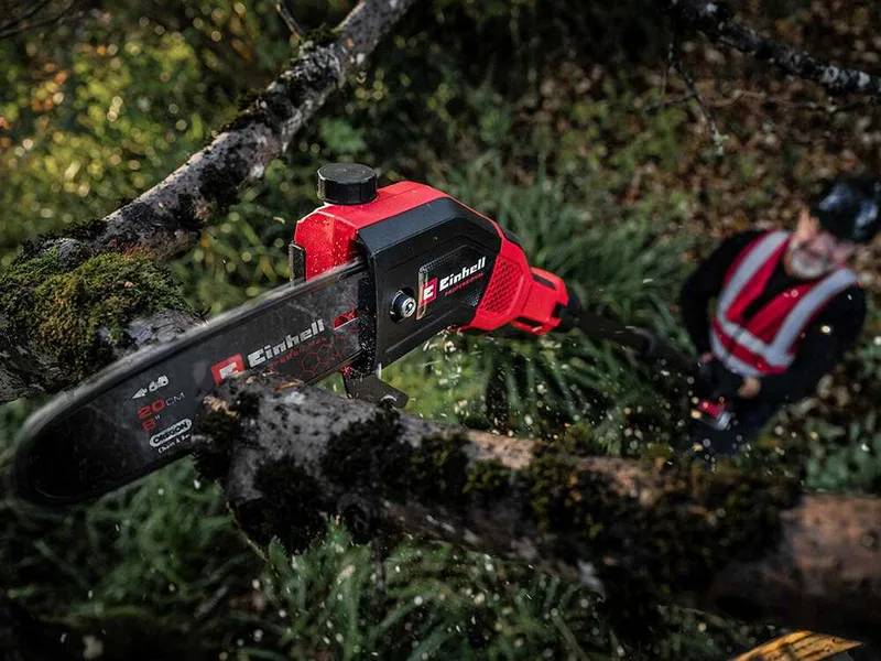 Einhell GP-LC 18/20 Li T BL - Élagueuse à batterie sur perche télescopique - 18 V 5.2Ah