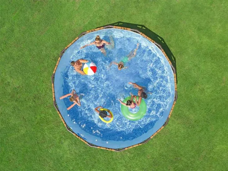 Bestway Steel Pro Max Splashview 561JM - Ø427x107 cm - Piscine ronde