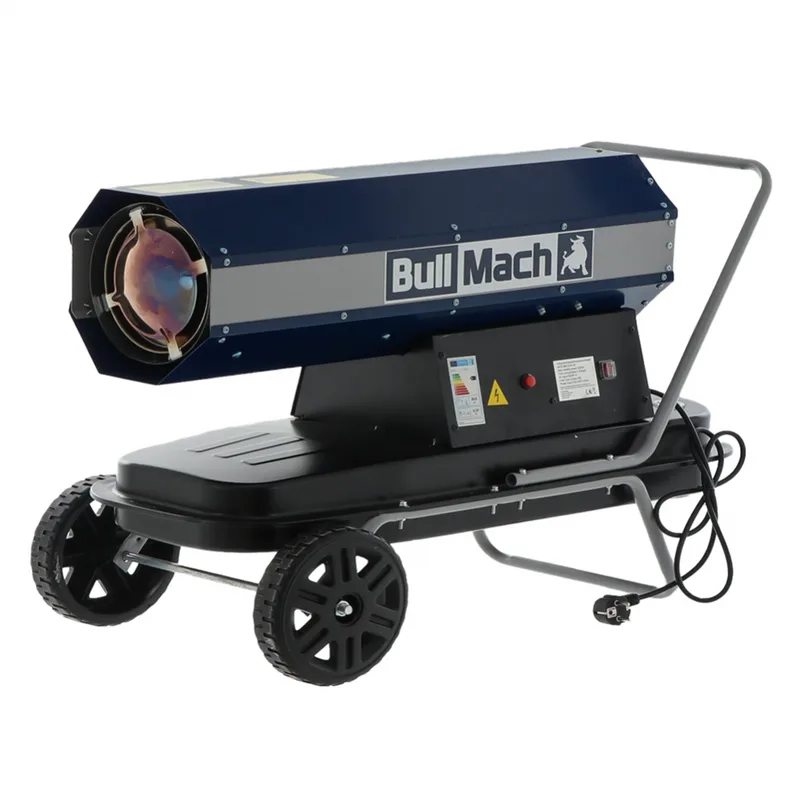 BullMach BM-DDH 30 - Générateur d'air chaud diesel - à combustion directe - sur chariot - 30kW