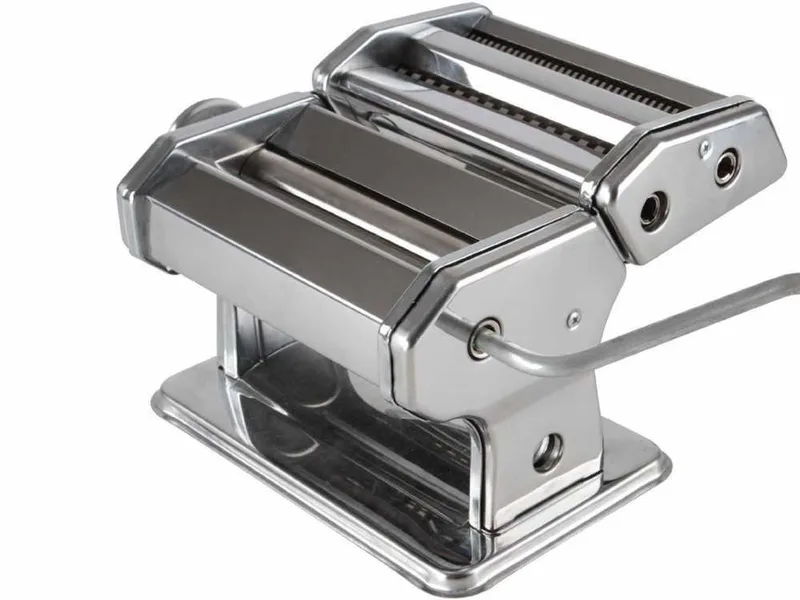 Beper 90.345 - Laminoir - Machine à pâte manuelle en INOX