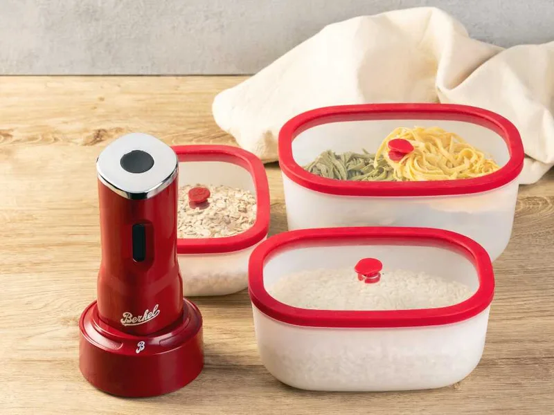 Berkel Icon Mini Vacuum - Mini pompe à vide rechargeable - Kit tout-en-un