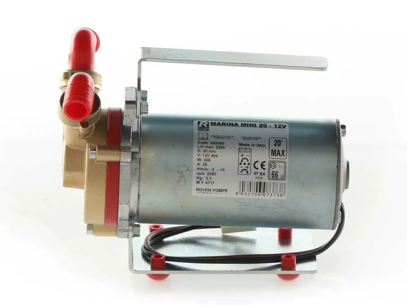 Rover Marina Mini 20 - Pompe de transfert électrique en bronze - 12 V