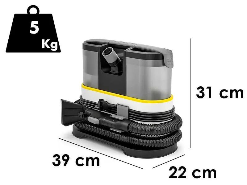 Karcher SE 2 Spot Care - Nettoyeur de tapis - Aspirateur d'eau portable - 450 W