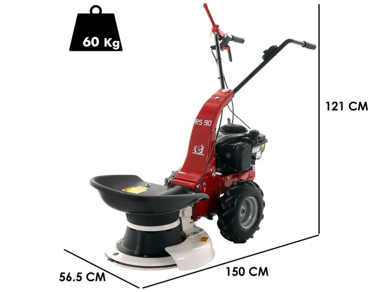 Eurosystems RS90 - Motofaucheuse rotative multifonction - B&S 575EX