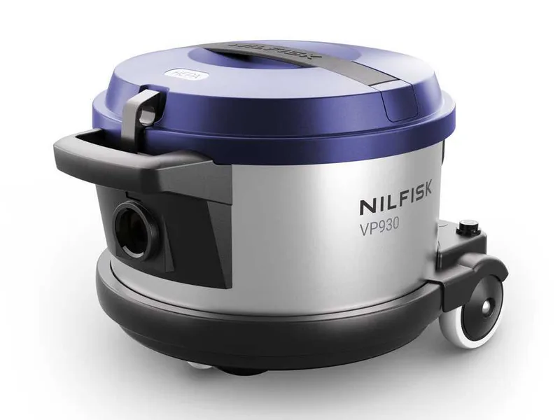 Nilfisk VP 930 Eco Pro Hepa Blu HF EU - Aspirateur ULTRA silencieux - Bidon en acier de 15 L - 760W