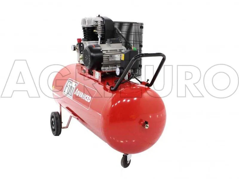 Fini Advanced MK 113-200-4 - Compresseur d'air électrique triphasé à courroie - Moteur 4 CV - 200 L