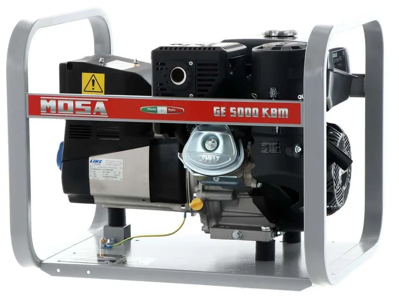 MOSA GE 5000 KBM AVR - Groupe électrogène 4.4 KW monophasé - Alternateur italien