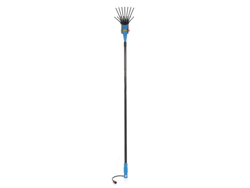 Peigne vibreur électrique à batterie Lisam Oliwatt 2 - Avec dents en Nylon - 280 cm - Perche Fixe