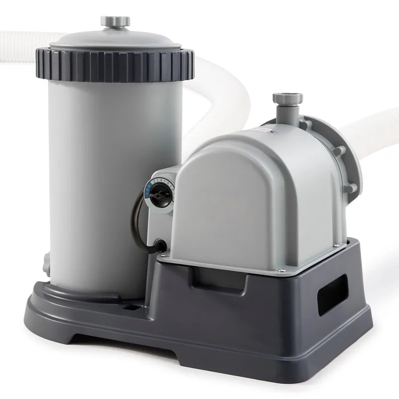 Pompe filtre à cartouche avec minuterie Intex 28634 - Débit d'eau 9463 L/h - 360W