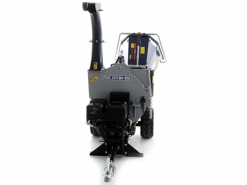 BullMach zeus 200 bh-bse - Broyeur de branche thermique tractable - b&s XR2100 avec démarrage électrique