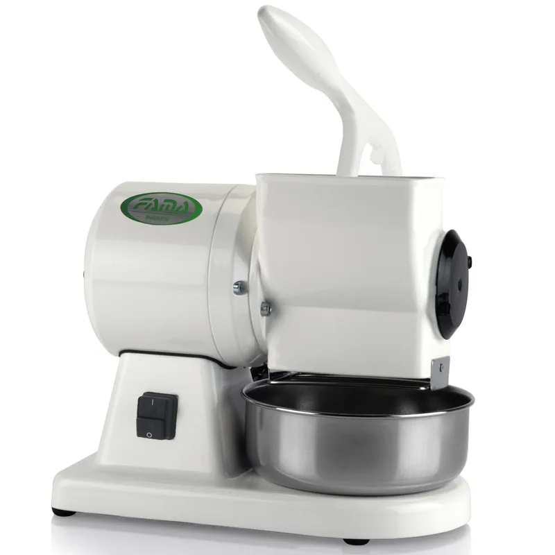 Fama mignon gm - Râpe électrique - Corps en aluminium poli - 0.5 CV - Blanche