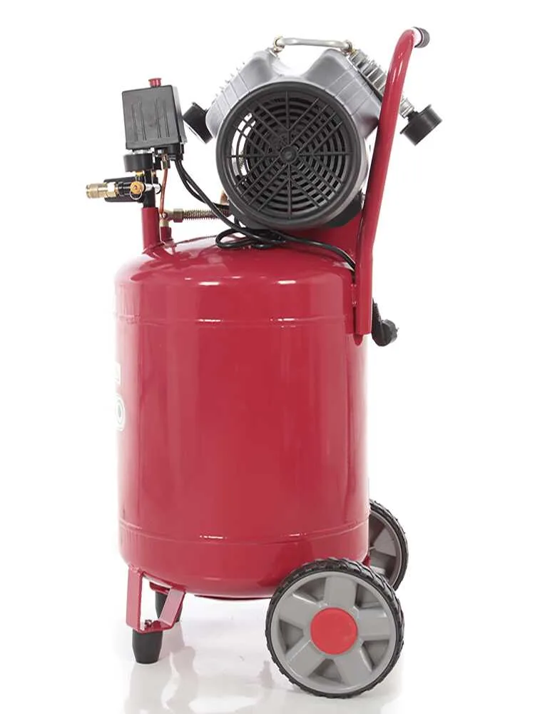 GeoTech AC50V-10-30VC - Compresseur d'air électrique sur chariot vertical - Moteur 3 CV - 50 L air comprimé