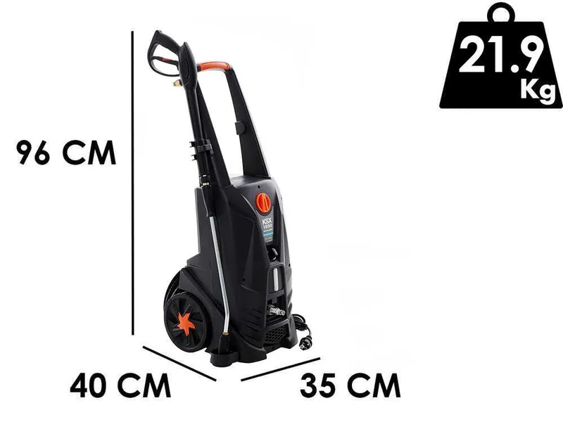 Comet KSX 1850 Gold Classic - Nettoyeur haute pression à eau froide semi-professionnel - 160 bars - 510 l/h
